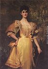 Luke Fildes Mrs Pantia Ralli painting